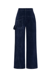 High Waist Velvet Pants